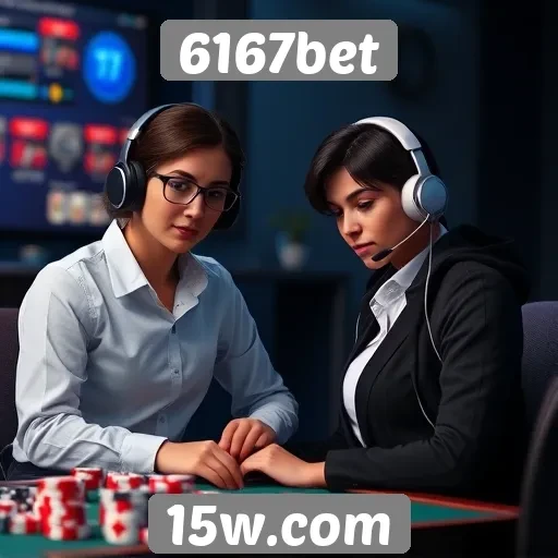 Suporte ao cliente e canais de comunicação 6167bet