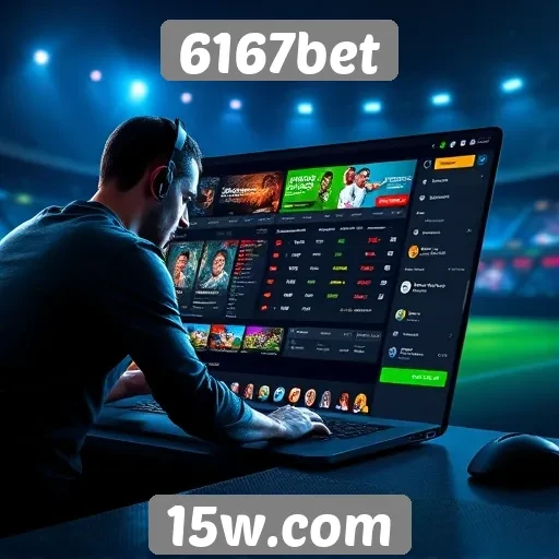 Navegação e usabilidade da plataforma 6167bet