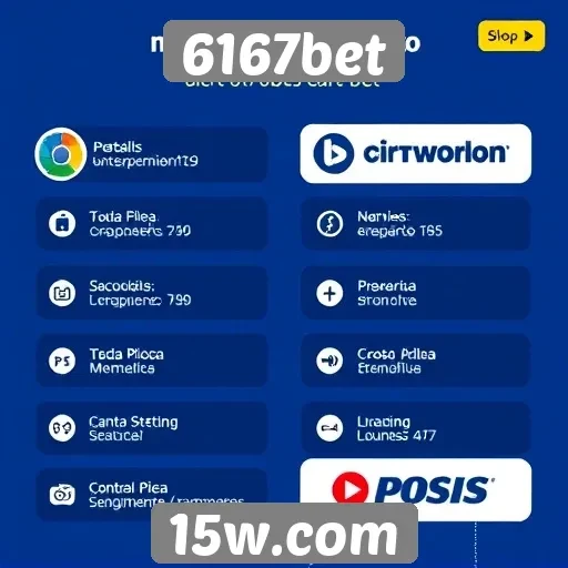 Métodos de pagamento disponíveis no 6167bet