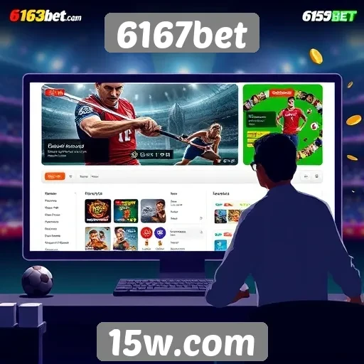 Experiência do usuário no site 6167bet